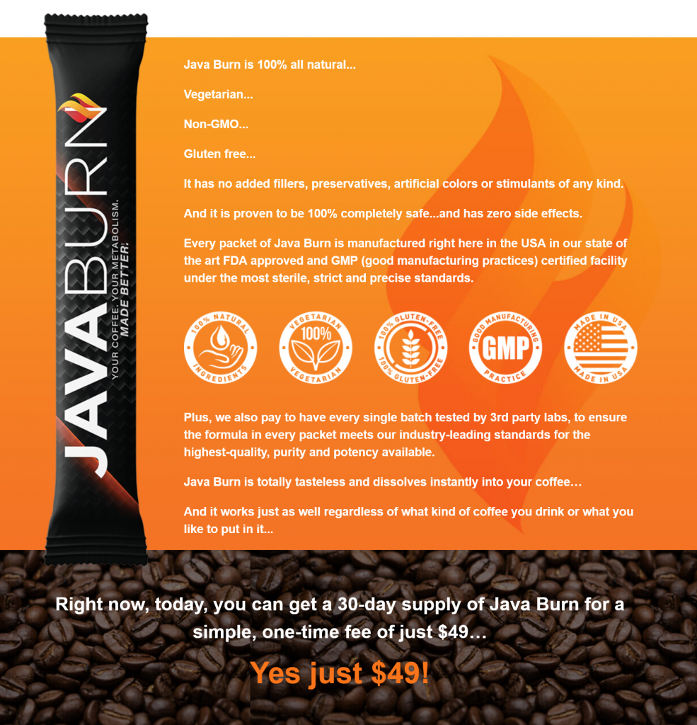 Get java burn one pouches